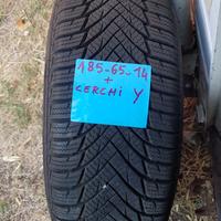gomme invernali 185/65 R14 e cerchi lancia Y 