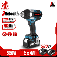 Avvitatore a Massa Battente 700Nm a Batteria