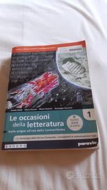 Libro " Le occasioni della letteratura" vol. 1