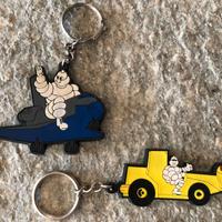 Coppia portachiavi Bibendum Michelin - anni ‘90