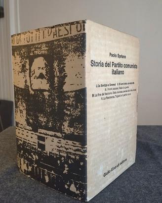 Spriano - Storia PCI - 5 Volumi - Einaudi 1976