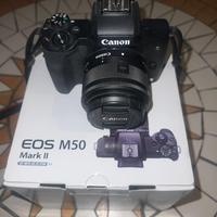 Canon mirrorless Mark II M50 mai usata