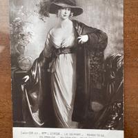 Cartolina artistica d’epoca – Mme L. Leroux