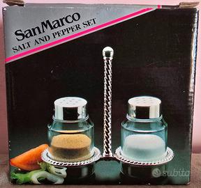 SET SALE E PEPE “SAN MARCO” SILVER PLATE