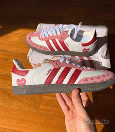 Adidas Samba x Comme Des Garçons/CDG Red 40