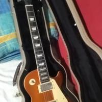 chitarra les Paul  sparkler gold