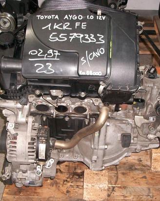 MOTORE TOYOTA 1.0 12V CODICE 1KRFE
