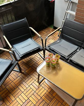 Set da giardino come nuovo