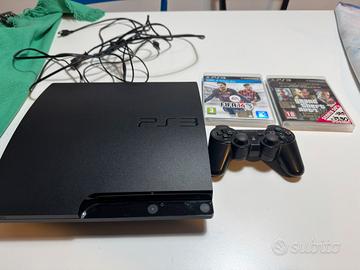 PS3 PlayStation 3 + 1 joystick+ Gta4 + FIFA14