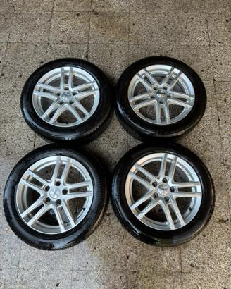 Gomme dunlop + cerchi dezent in lega