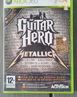 Guitar Hero Metallica Xbox 360 