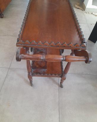 carrello in legno