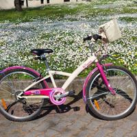 Bicicletta Decathlon Btwin 24" bambina 9-12 anni