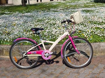 Bicicletta Decathlon Btwin 24" bambina 9-12 anni
