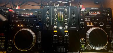 Console pioneer Cdj350 + Mixer Djm250 Mk2