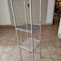 scaffale inox 
