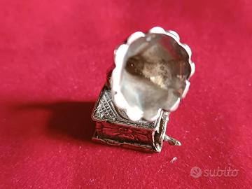 Miniatura Grammofono in argento 