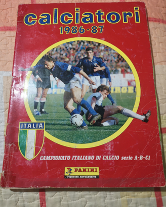 Album panini calciatori 1986-87 COMPLETO