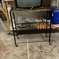 Tv e carrello vintage