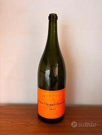 Bottiglia vuota champagne Veuve Clicquot 3 litri