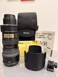 Nikon 70-200mm f/2.8 G ED-IF AF-S VR