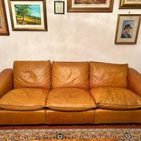 DIVANO MOLTENI CON POLTRONE