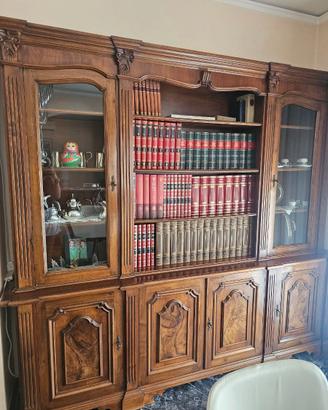 Libreria legno massello