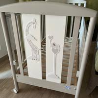 Lettino Pali mod. Savana con materasso