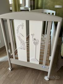 Lettino Pali mod. Savana con materasso