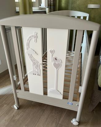 Lettino Pali mod. Savana con materasso