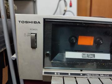 Stereo Cassette Deck registratore Toshiba PC-X15

