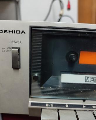 Stereo Cassette Deck registratore Toshiba PC-X15

