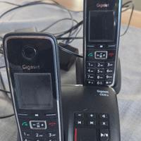 Cordless Gigaset C530 duo con segreteria+altri due