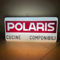 POLARIS CUCINE BERGAMO INSEGNA LUMINOSA ANNI '60