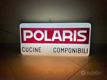 POLARIS CUCINE BERGAMO INSEGNA LUMINOSA ANNI '60