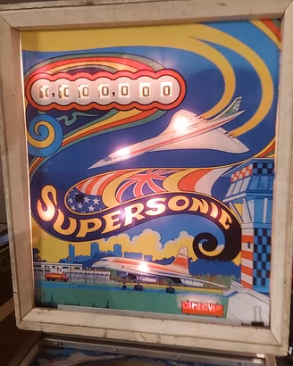 flipper supersonic elettromeccanico zaccaria