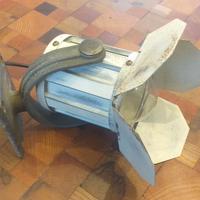 Faretto industriale vintage