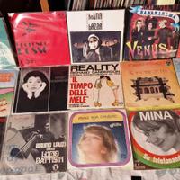 STOCK/LOTTO CON 90 VINILI FORMATO 45 GIRI