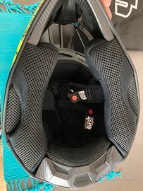 CASCO OFF ROAD CROSS AIROH WRAAP SMILE