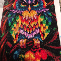 Diamond painting Gufo