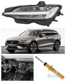 Volvo V60 S60 cofano airbag fanale box parafango