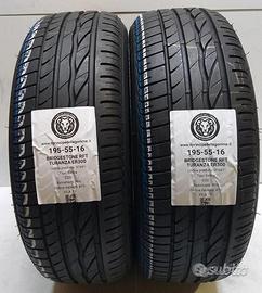 2 gomme 195 55 16 bridgestone rft a37661
