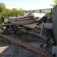 Gommone asso, motore yamaha25/40 e carrello