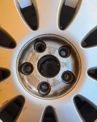 Cerchi auto con gomme da 16 pollici