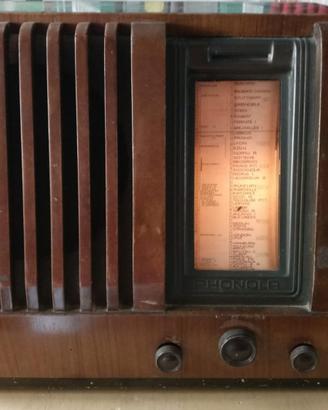 Radio d'epoca a valvole Phonola Ultraconverto 519