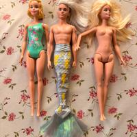 Bambole barbie e mattel