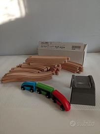 LILLABO Set per trenino, 20 pezzi, multicolore