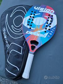 Nuova racchetta beach tennis vision carbon 