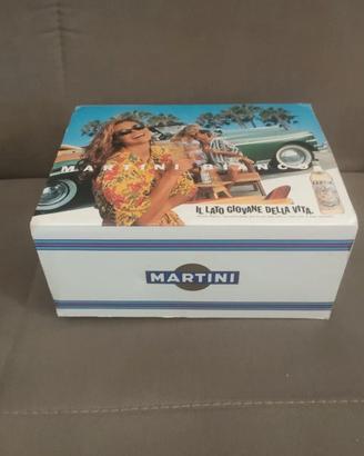 Rarissimo Kit Martini Bianco Con Bicchieri E Forme