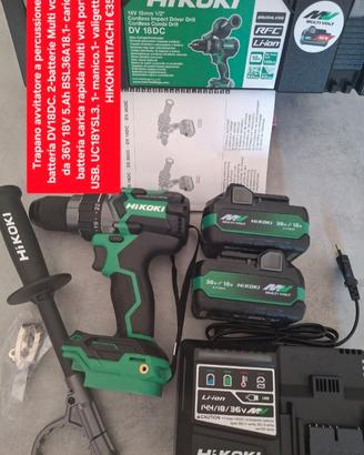 Trapano avvitatore a percussione a batteria CV18DC